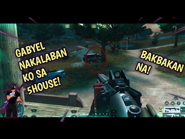 SOLO SQUAD |GABYEL? BAKBAKAN SA 5 HOUSE (RosGameplay)