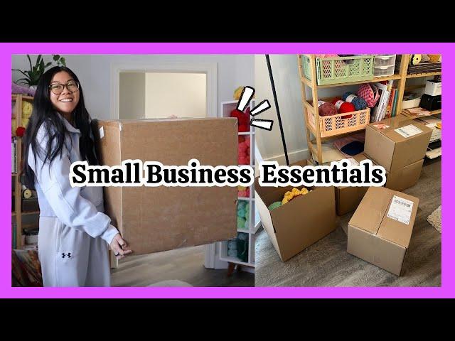 Small Biz & Content Creator Essentials:   Crochet Supplies, Must Haves, & Camera/Editing