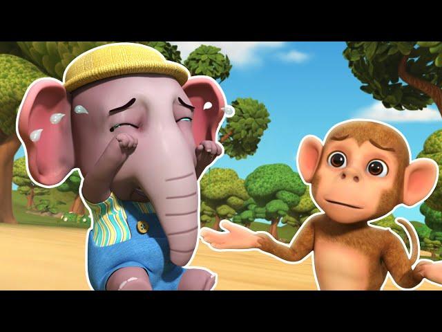 Hathi Ro Raha Tha | एक छोटा हाथी - Crying Baby Song | Hindi Poem For Kids