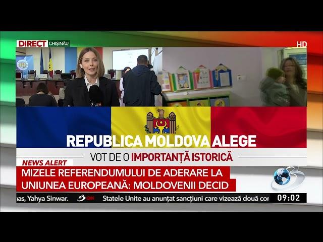 Alegeri în Republica Moldova: Prezența la vot și actualizări la ora 9