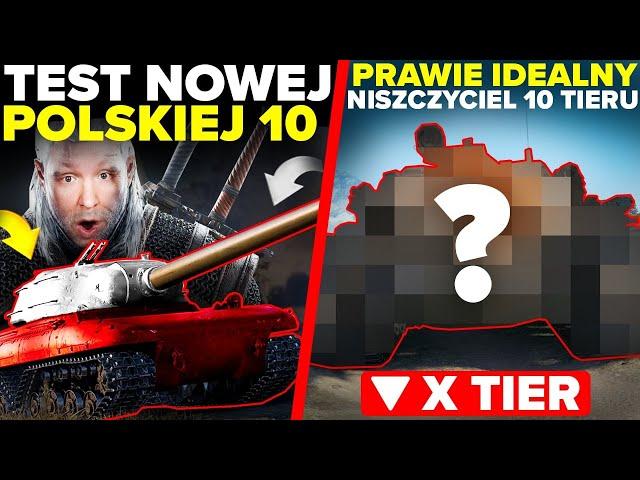 NOWY POLSKI 10 TIER - WIEDŹMAK !!! PRZYSZŁOŚĆ WOT i POTĘŻNY NISZCZYCIEL