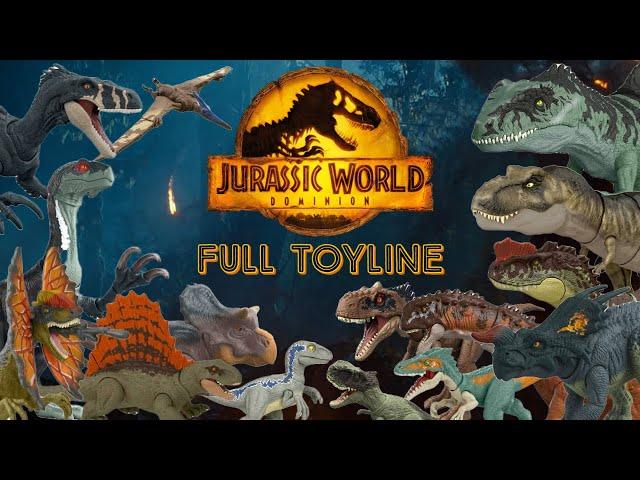 Jurassic World Dominion ENTIRE Toyline Review + Scan Codes!