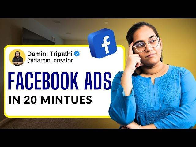 Facebook Ads Crash Course 2024 FREE | Learn In 20 Minutes ️