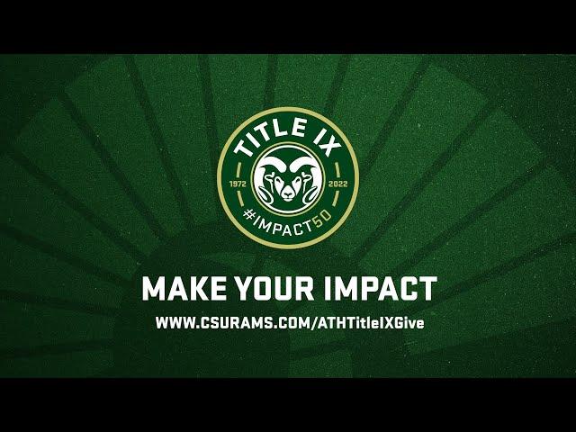 Colorado State Athletics: Title IX Fundraising Campaign Video