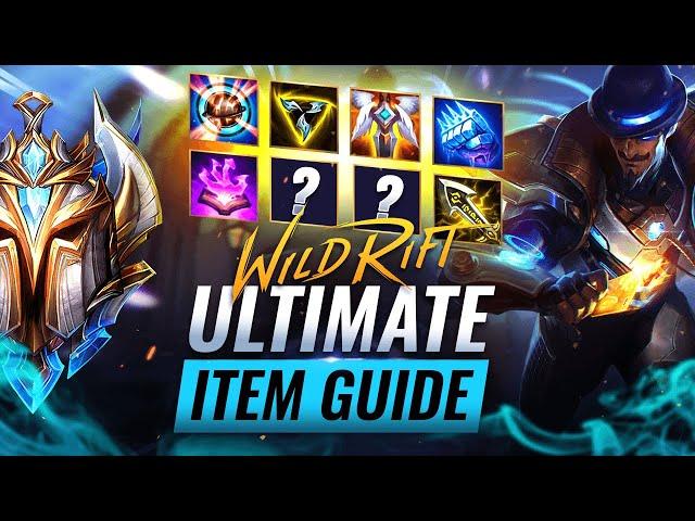 The ONLY ITEM Guide YOU Will EVER Need in Wild Rift (LoL Mobile)