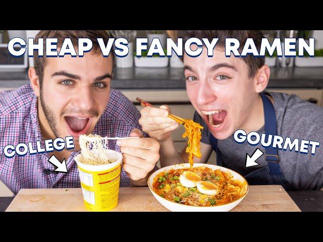 Instant Ramen vs. Fancy Ramen | Food with Friends