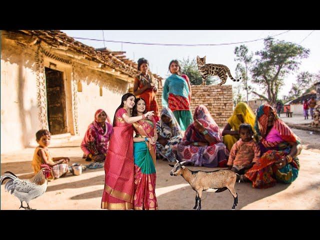 Most peaceful and beautiful Indian village lifestyle | Village life the old customs way of working