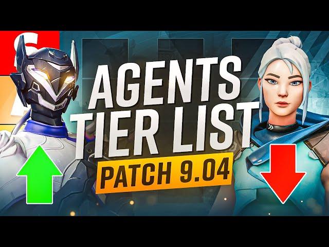 *NEW* Agent Tier List Patch 9.04! - VYSE is BROKEN!!! - Valorant Agent Meta