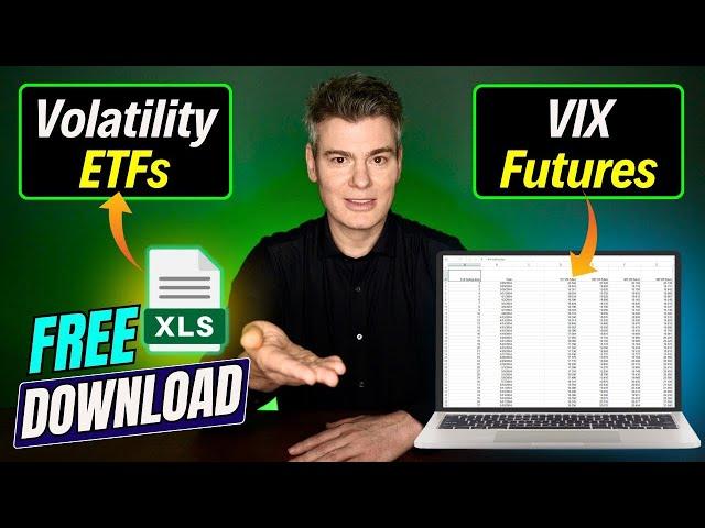 Volatility ETFs & VIX Futures Data:  FREE Excel Download