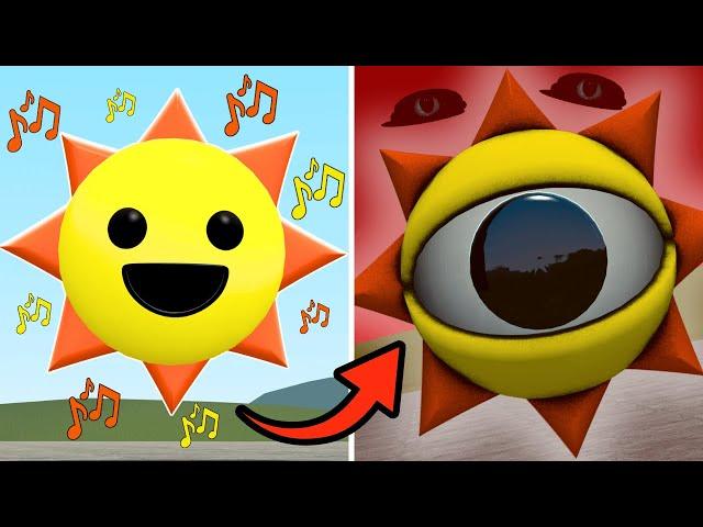 I MADE A SONG WITH HORROR MR SUN SPRUNKI In Garry's Mod