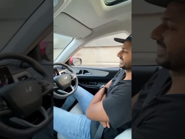 #xuv700#driving XUV700 Auto Drive Mode working