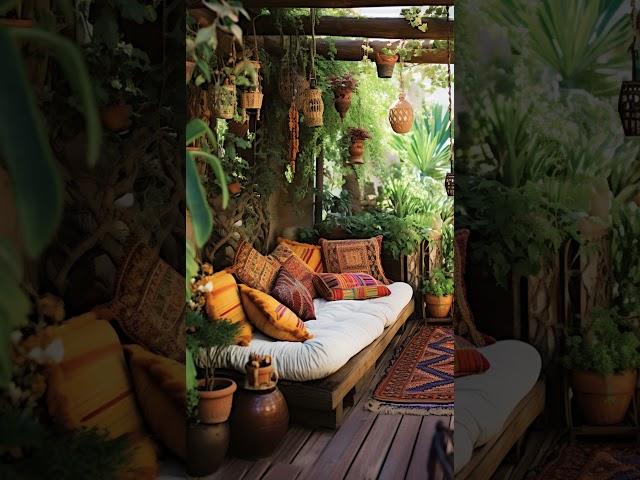 Amazing Inspiration to Make Your Garden Bohemian Style - Garden Design Ideas | ROFIELTY