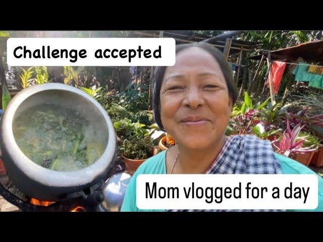 mom vlogged for a day|| on subscriber demand|| challenge accepted || #momvlog