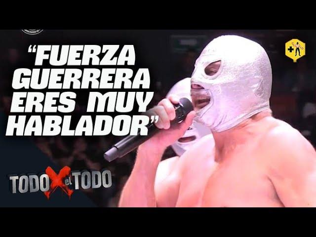 Hijo del Santo a Fuerza Guerrera: "Ven por tu mascarita, eres muy hablador"