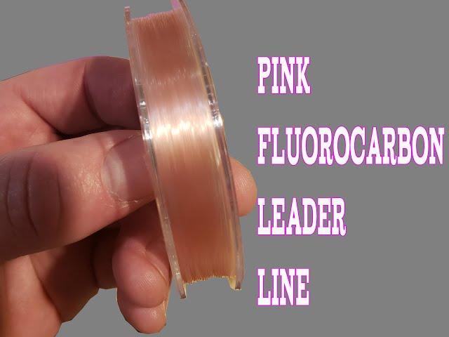 Pink Fluorocarbon Leader Line