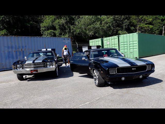 WhipAddict: Killer Combo! LT4 69' Camaro SS and 71' Chevelle SS