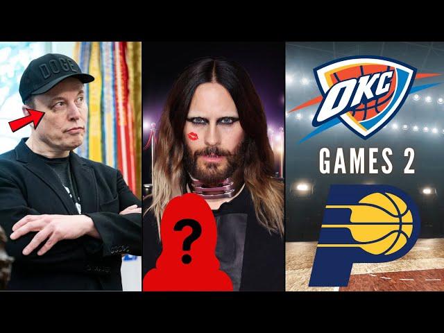 Elon Musk's Black Eye Mystery, Jared Leto Allegations, Renner & Gates Split, NBA Playoffs Heat Up