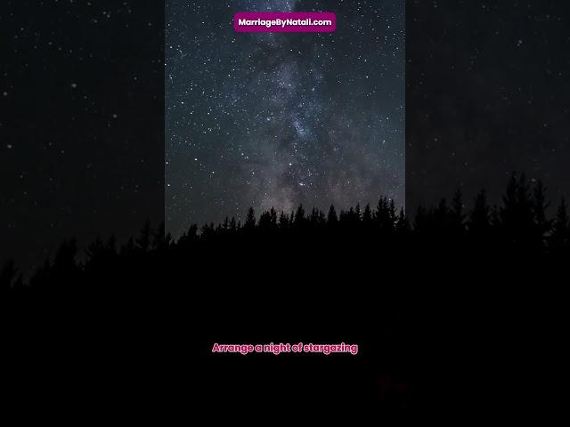 Amazing Engagement Ideas. Star Gazing