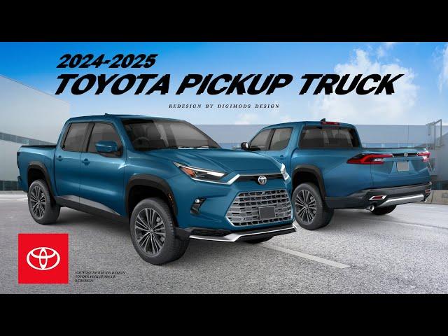 ALL NEW TOYOTA PICKUP TRUCK 2024-2025? REDESIGN | Digimods DESIGN |