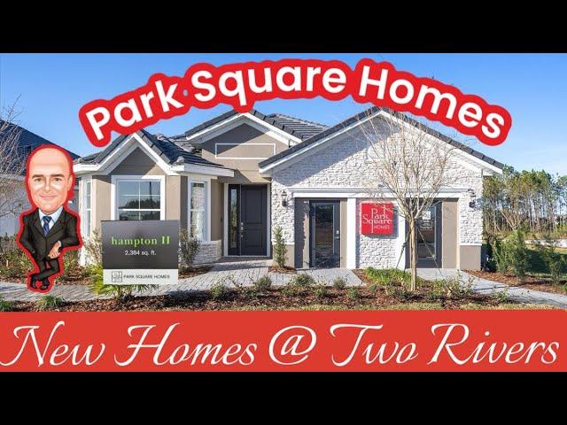 Park Square Homes | Hampton II floor plan | Two Rivers | Tampa Bay FL