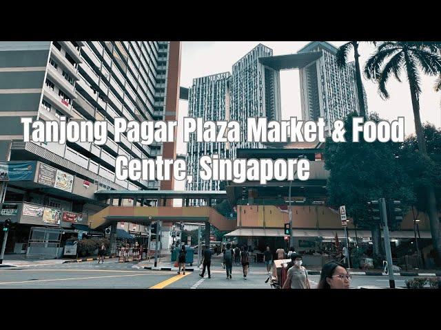 Walking Tour: Tanjong Pagar Plaza Market & Food Centre, Singapore || by: Stanlig Films