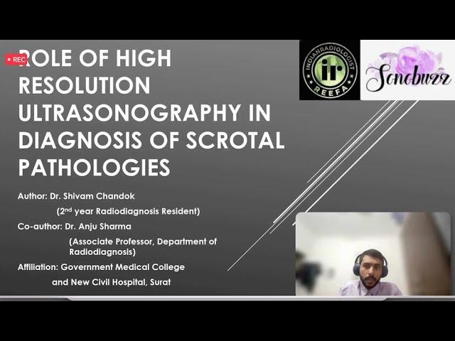 Dr. Shivam Chandok | Role of high resolution ultrasonography in diagnosis of scrotal pathologies