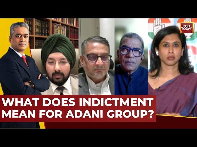 NewsToday Debate: What Does Indictment Mean For Adani Group? | Rajdeep Sardesai | India Today