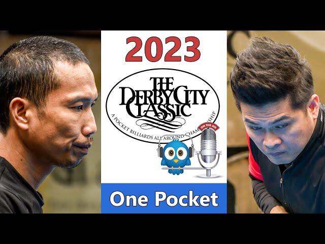 Alex Pagulayan vs Roberto Gomez - One Pocket - 2023 Derby City Classic rd 7