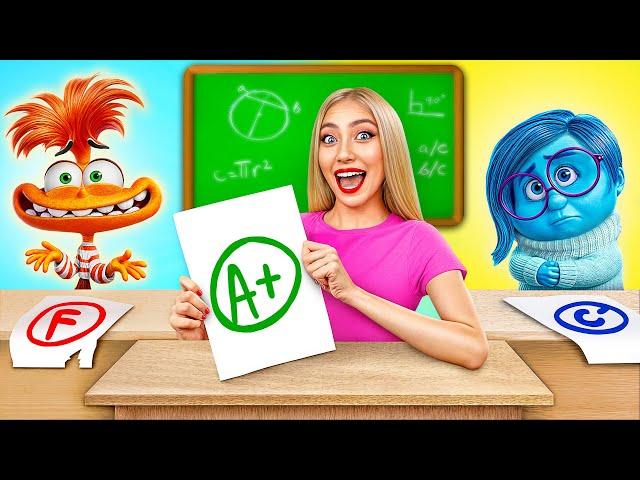 إذا كانت العواطف تحكمني في المدرسة | فيلم Inside Out 2 في الحياة الواقعية Multi DO Challenge