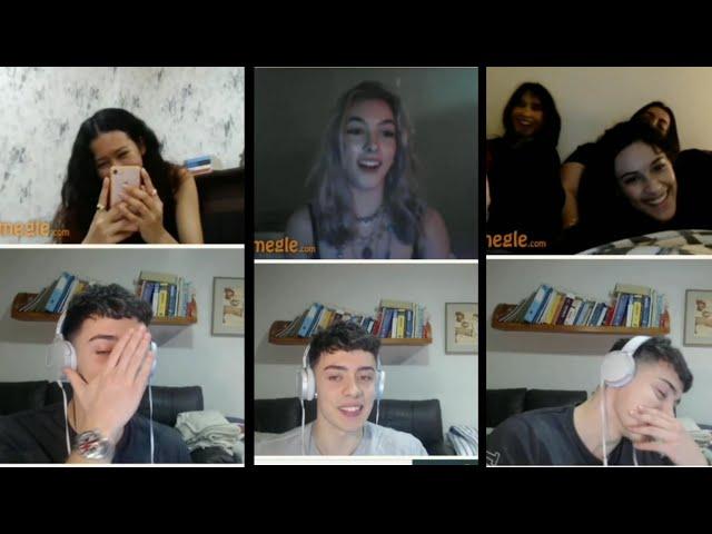 Handsome Spanish Boy on Omegle  | Girls reaction  | Best moments