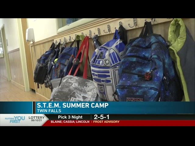 KMVT Twin Falls Reporting on Summer Camps funded by STEMAC