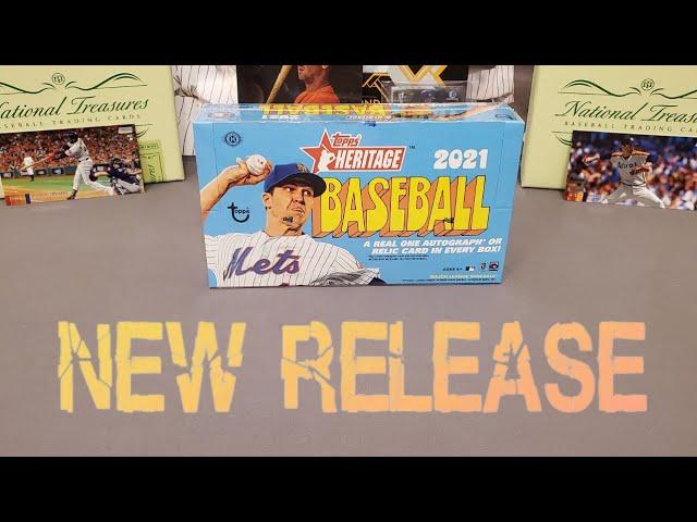 NEW RELEASE!!! 2021 Topps Heritage Hobby Box. Disco Style