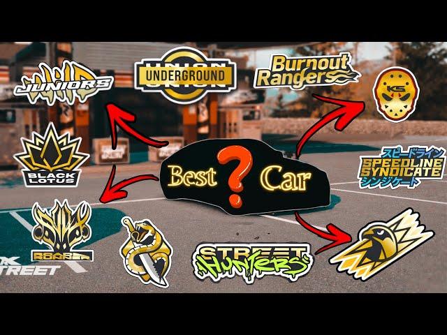 carx street//guide for beginners//best car for every club//#carxstreet //version 1.1.1