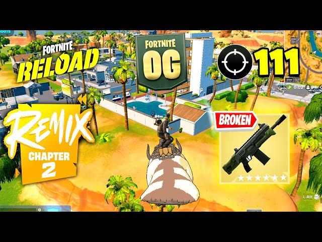 OG Fortnite Reload | High Kill Gameplay | Keyboard & Mouse