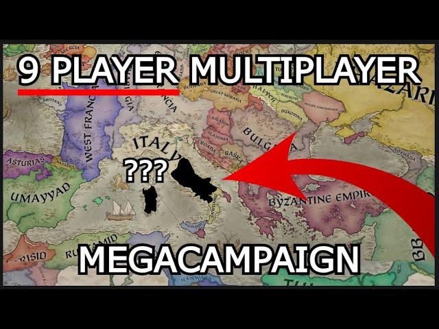 CK3 | 9 PLAYER MULTIPLAYER MEGACAMPAIGN Ep 1