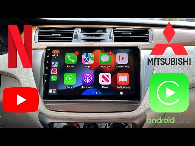 Mitsubishi Lancer 2006 - Carplay & Android Auto Head Unit/Radio - 2022!