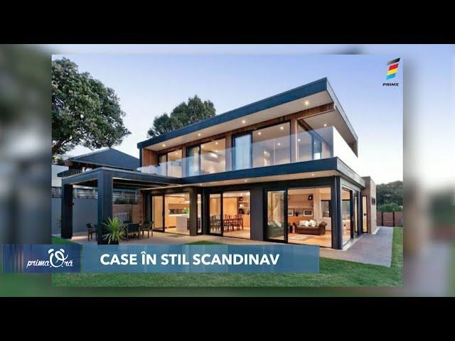 CASE ÎN STIL SCANDINAV ÎN MOLDOVA. SE CONSTRUIESC ÎN DOAR 2 LUNI, SUNT EFICIENTE ENERGETIC ŞI ECO