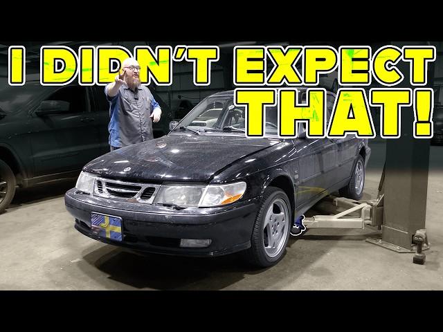 DANGEROUS Locked Up Brakes! What's REALLY Going On With This Saab?