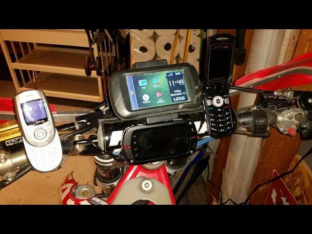 Smartphones are stupid on Adventure / Dual Sport Bikes