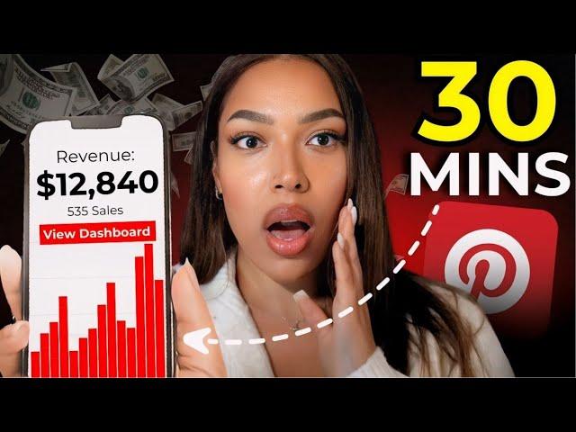 How To Earn Passive Income Using Pinterest 30 Minutes a Day (2025)
