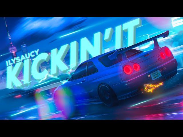 Ilysaucy - kickin' It! (Official Animated Lyric Video)