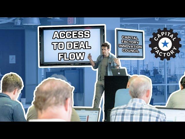 Get Access to Deal Flow through the Capital Factory Innovation Council