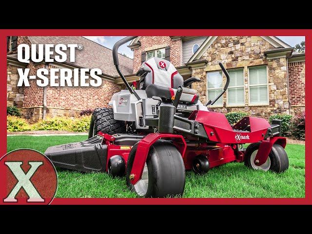 Quest X-Series Zero-Turn Mower | Exmark