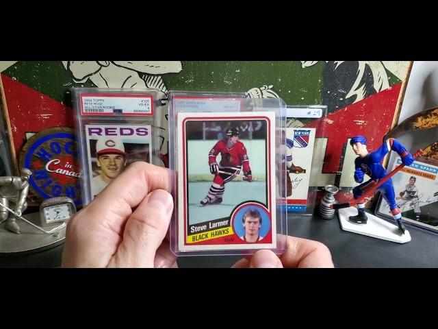 I was sent a vintage hockey card care package + pickups!