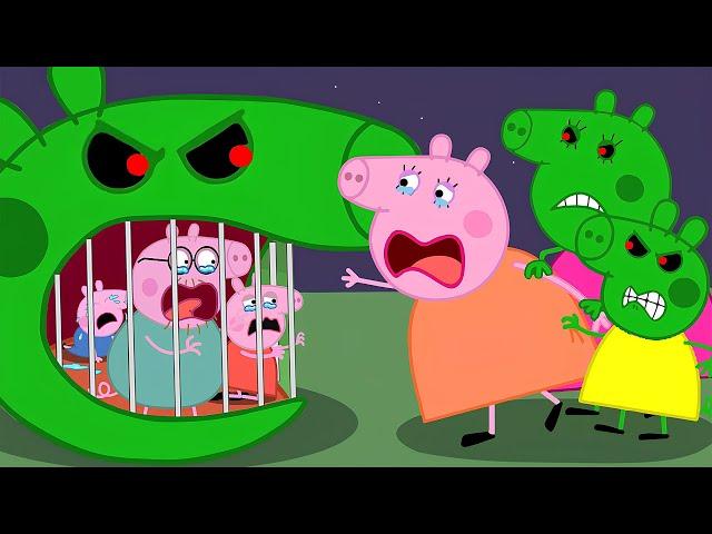 Run, Peppa Pig, Run! Zombies Are Invading Pig City! ‍️| Peppa Pig Funny Animation