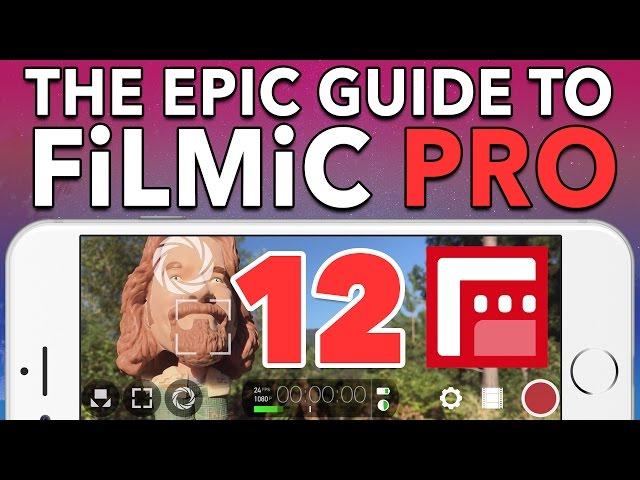 12. Saving Custom Presets - Epic Guide to FiLMiC Pro