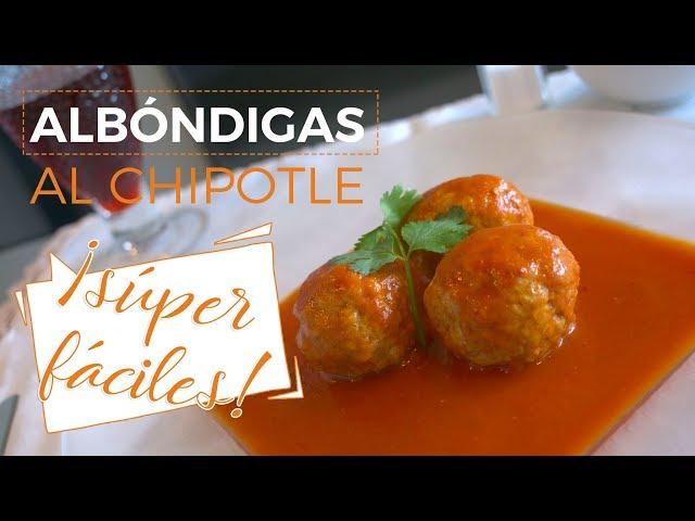 Albóndigas al chipotle