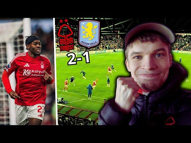 93RD MINUTE SCENES SEND FOREST 4TH!! | Nottingham Forest 2-1 Aston Villa VLOG