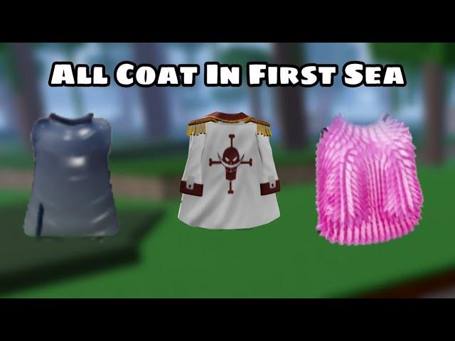 How to Get All Coat in First Sea | Blox Fruit