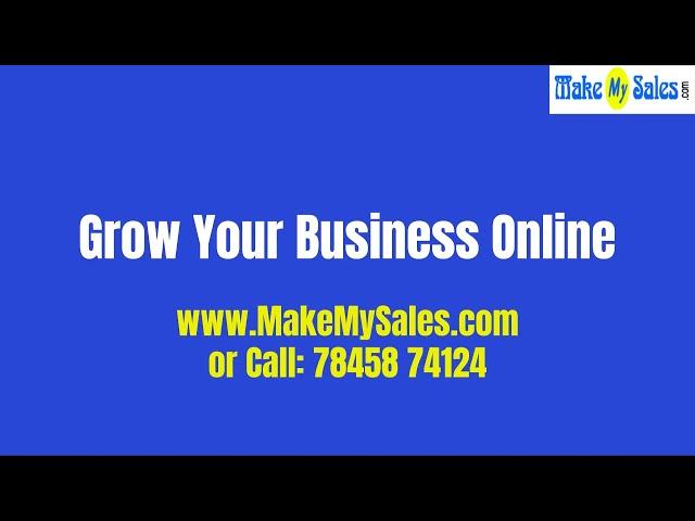 Make My Sales Website Development and Digital Marketing Solutions